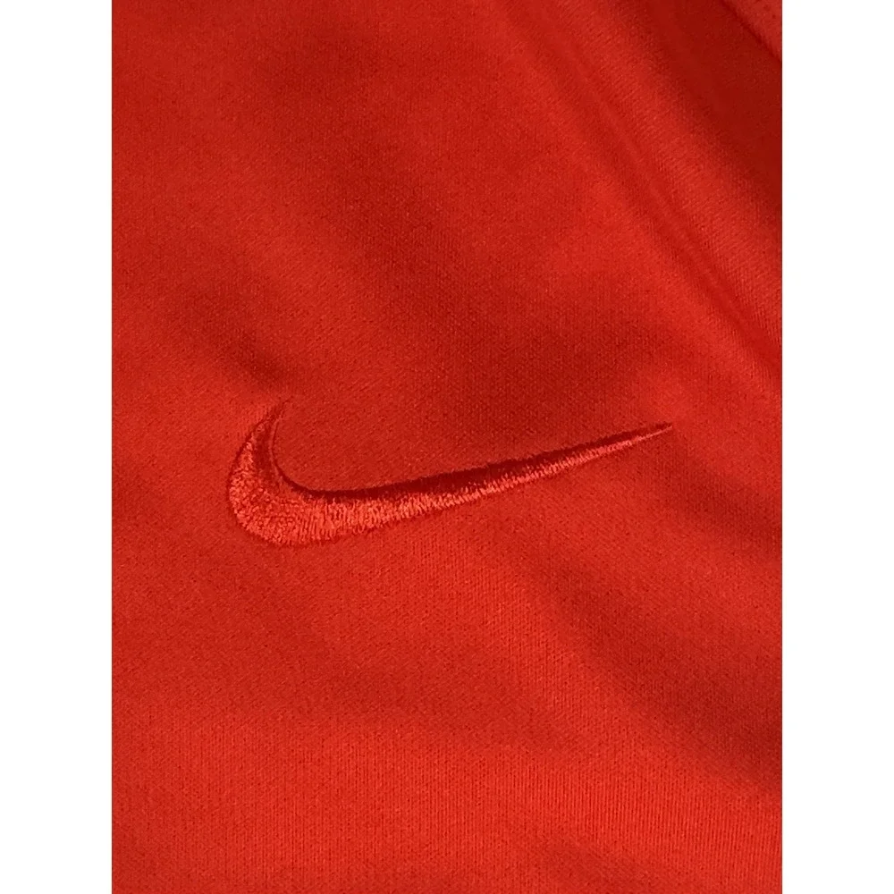 Nike Momentum Victory Polo Golf Shirt Mens XL Bright Orange Blade Collar 929142